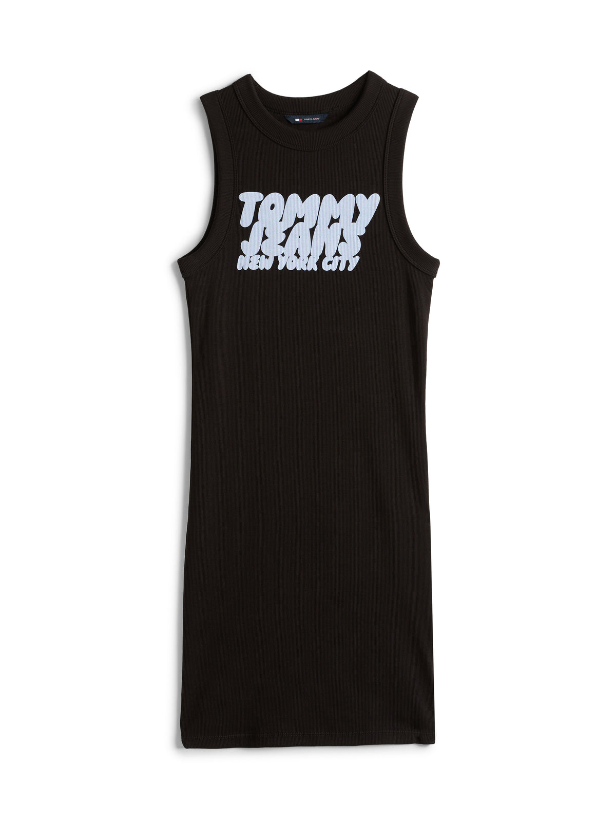 Bubble Logo Slim Mini Dress