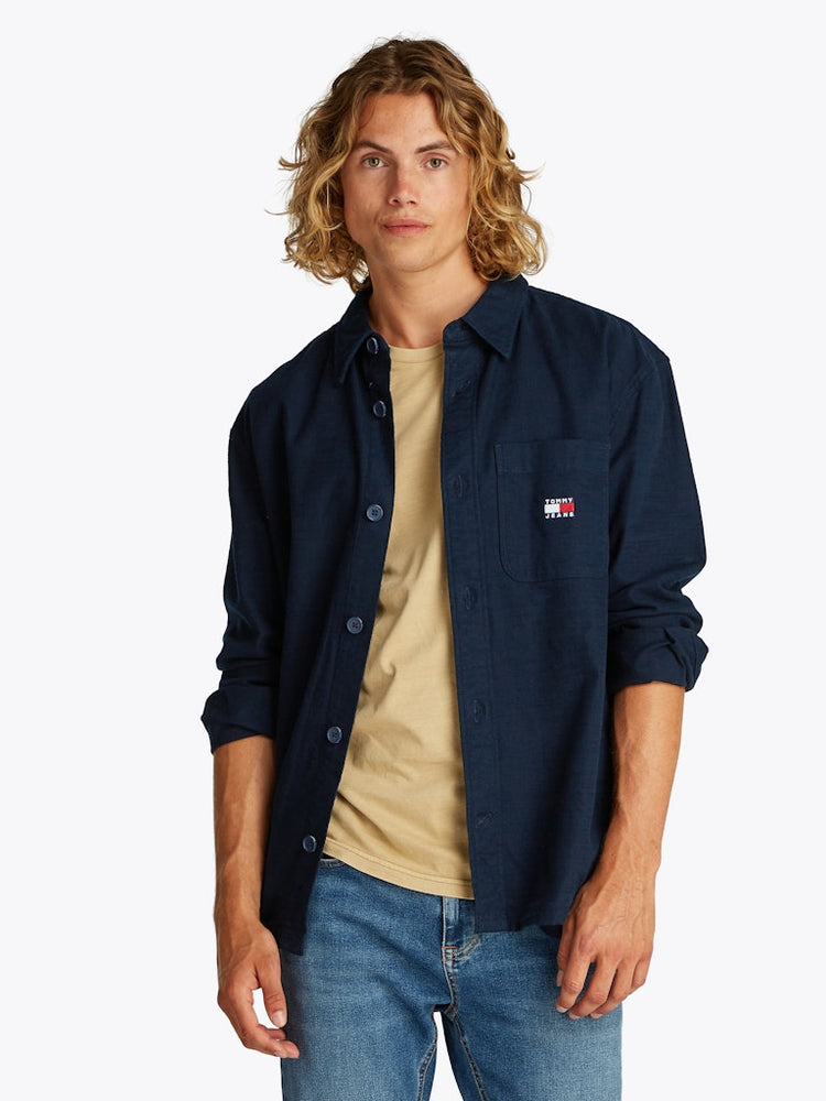 Textured Oversized Shirt