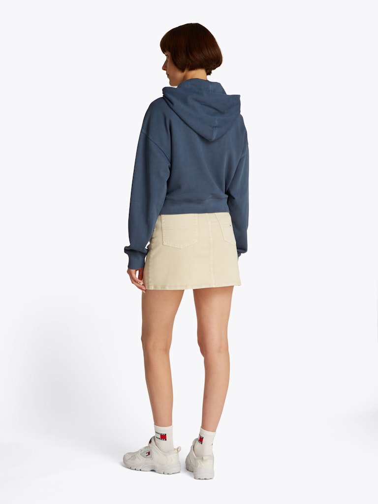 Boxy Crop Varsity Sweatshirt