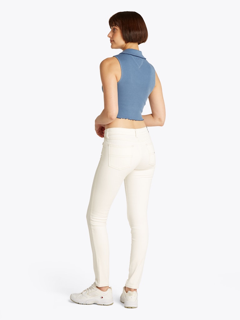 Rib Sleveless T-Shirt