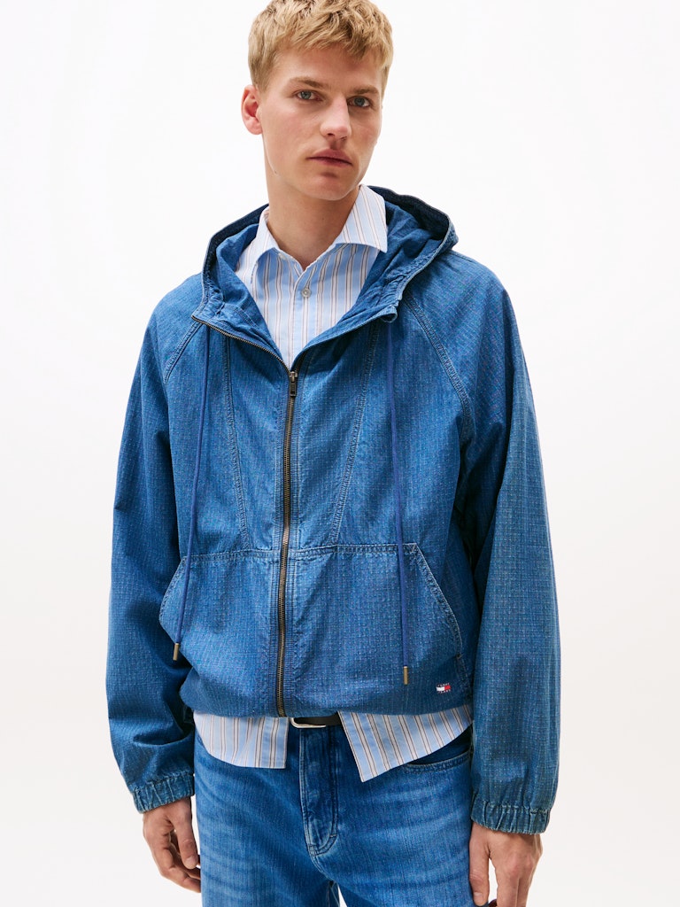 Ripstop Relaxed Zip Jacket