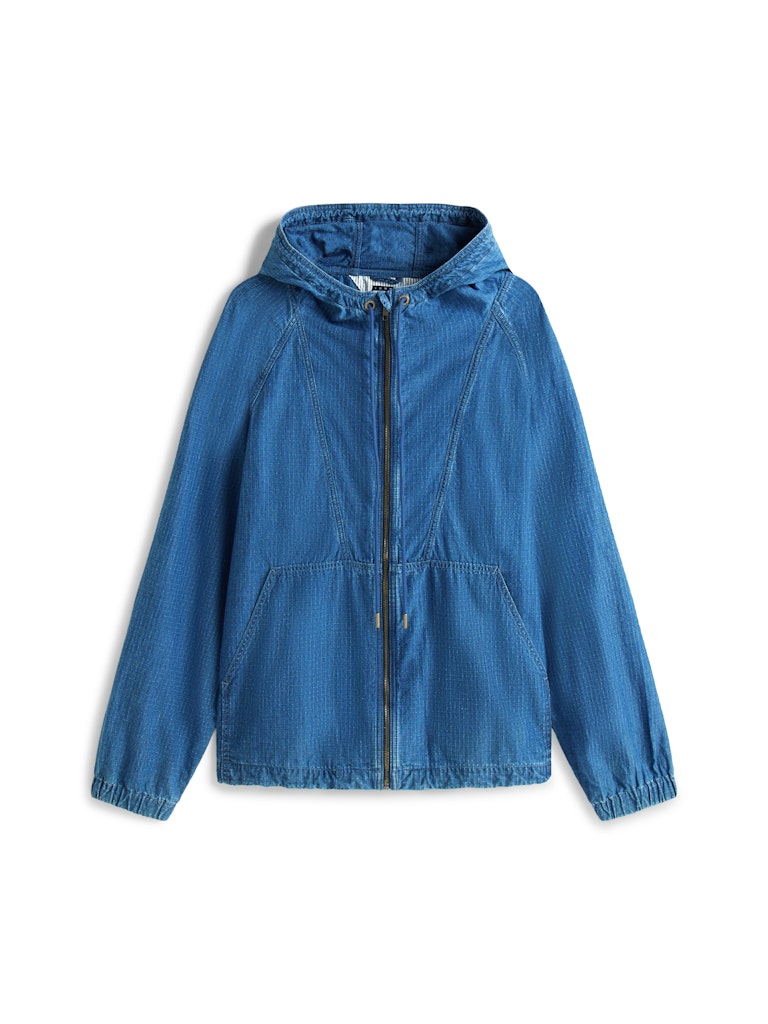 Ripstop Relaxed Zip Jacket