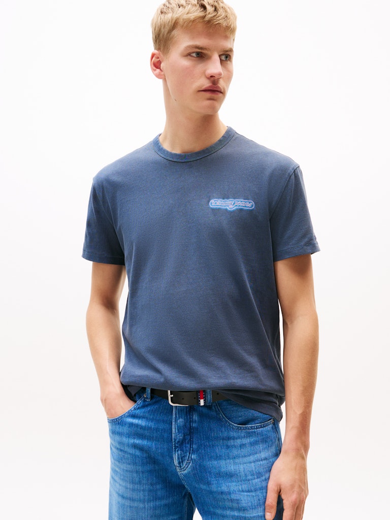 Back Graphic Crew Neck T-Shirt