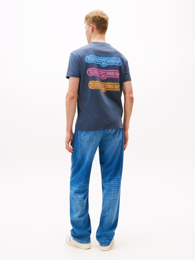 Back Graphic Crew Neck T-Shirt