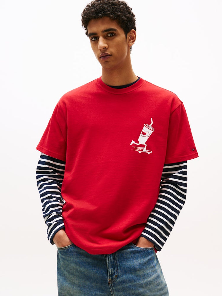 Back Logo Graphic Relaxed T-Shirt