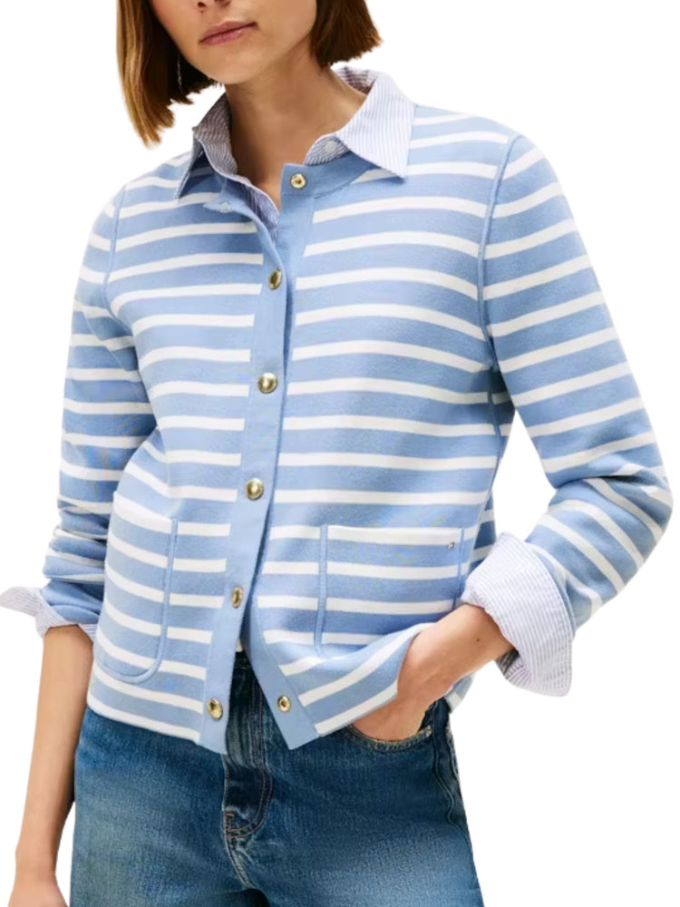 Jersey Strech Reversible Cardigan 