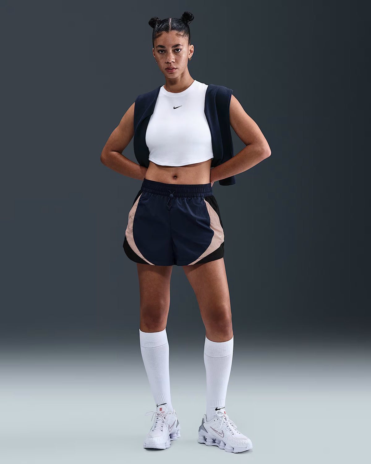 Sportswear 7.5cm Mid-Rise Loose Track Short