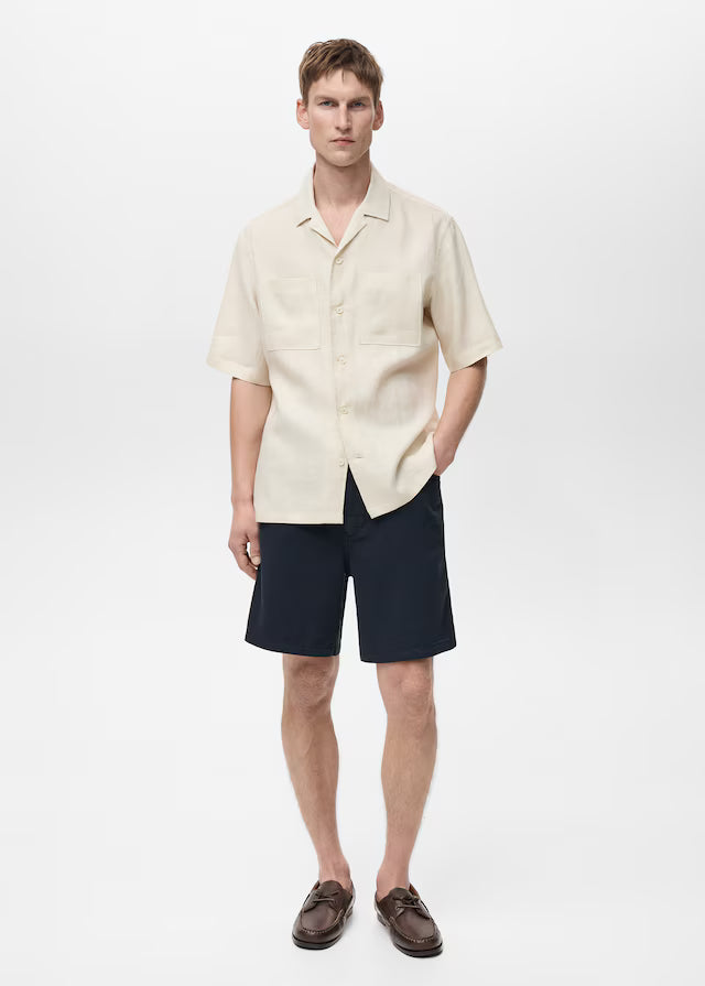 Plain Short Jeans