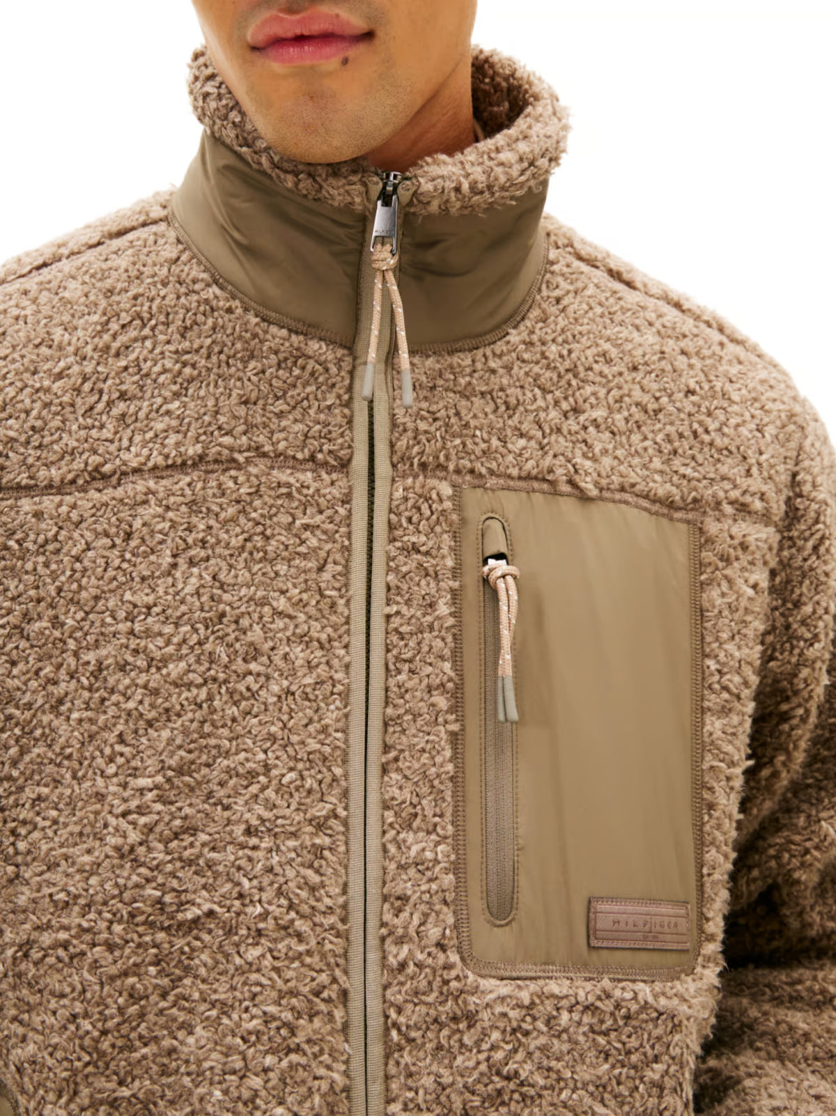 Teddy Fleece Zip Thru Jacket