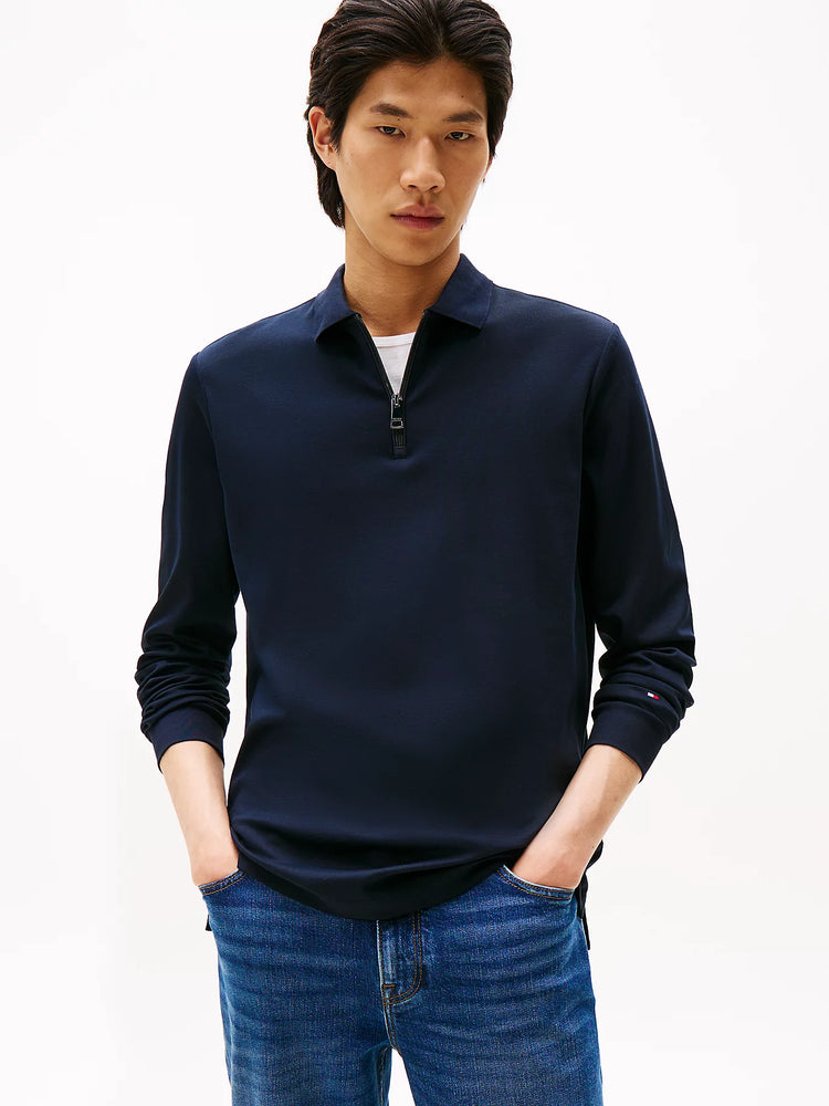 Regular Fit Long Sleeve Polo Shirt