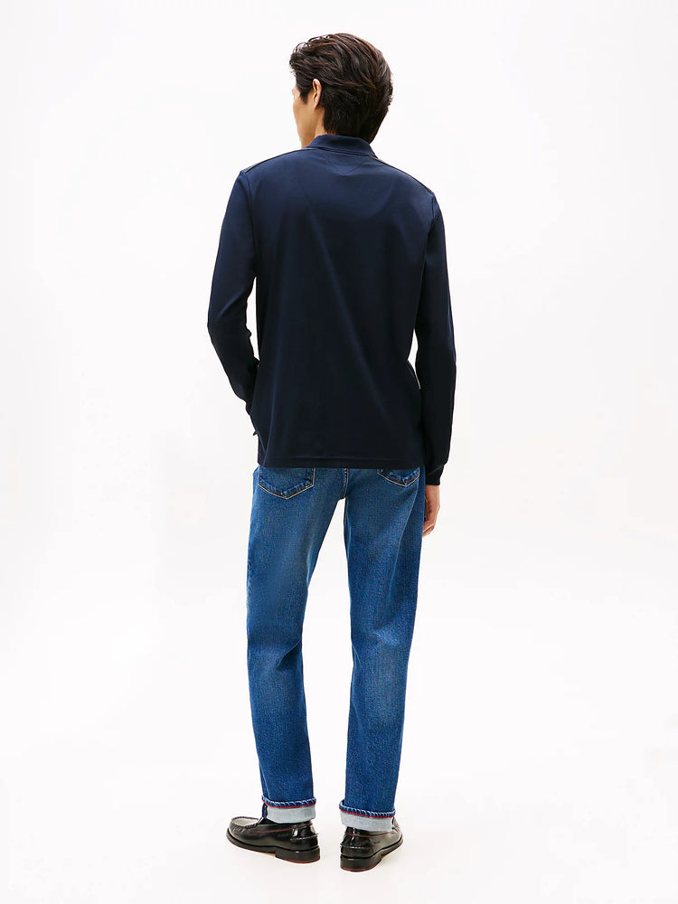 Regular Fit Long Sleeve Polo Shirt