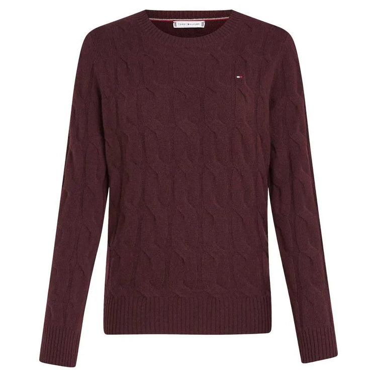 Cable Knit Wool Jumper