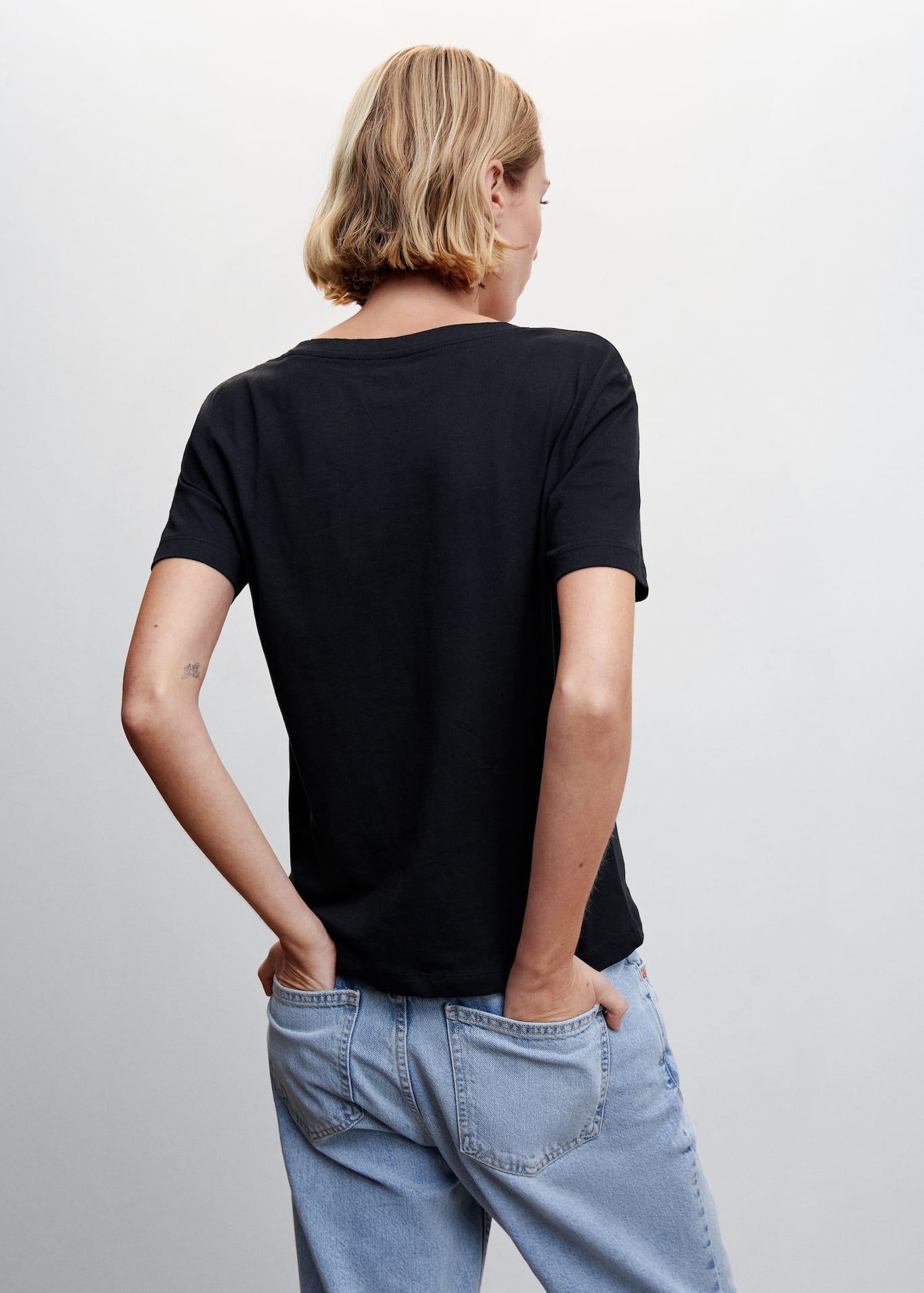 Essential cotton-blend shirt