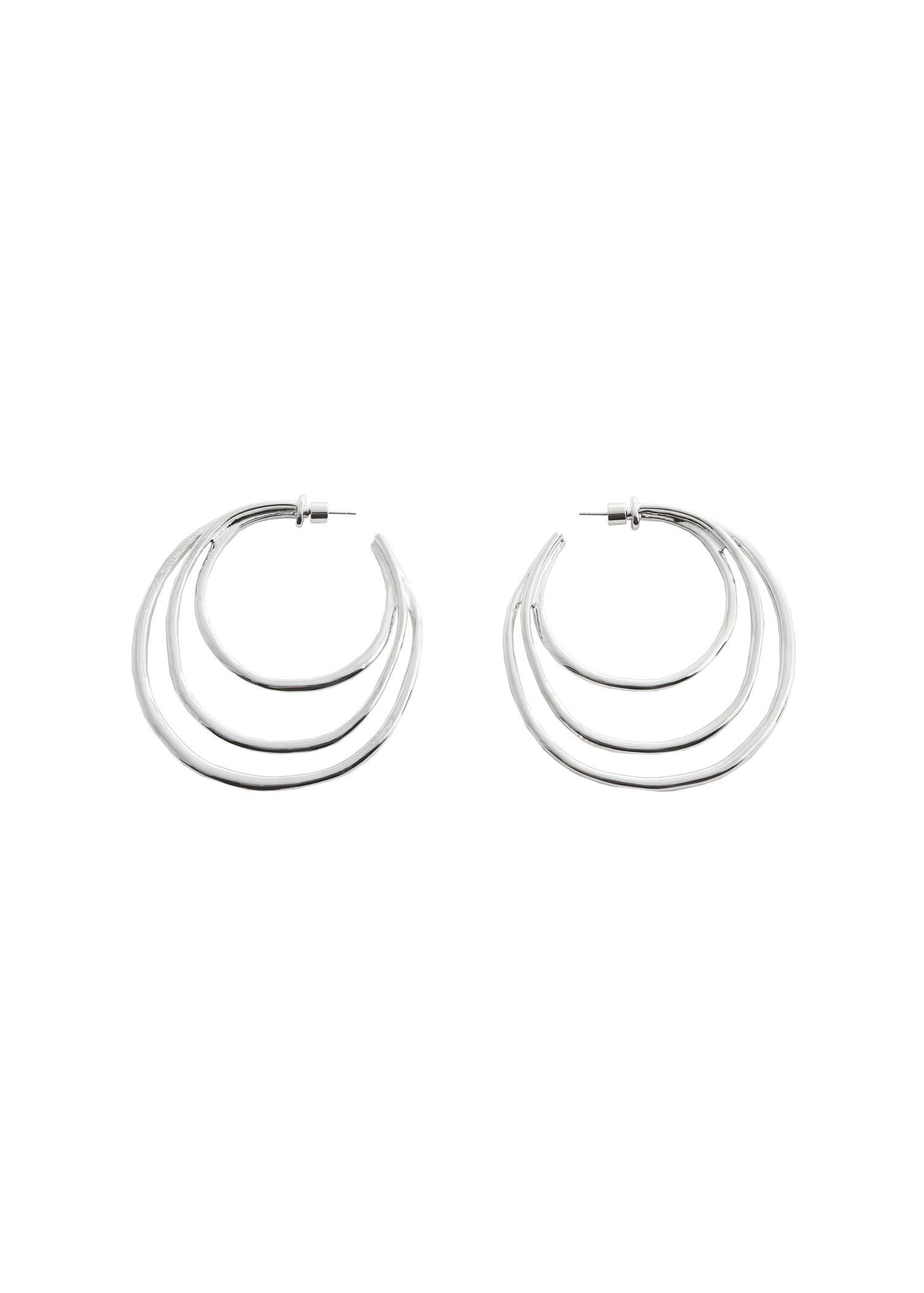 Mango Three Hoop Earrings