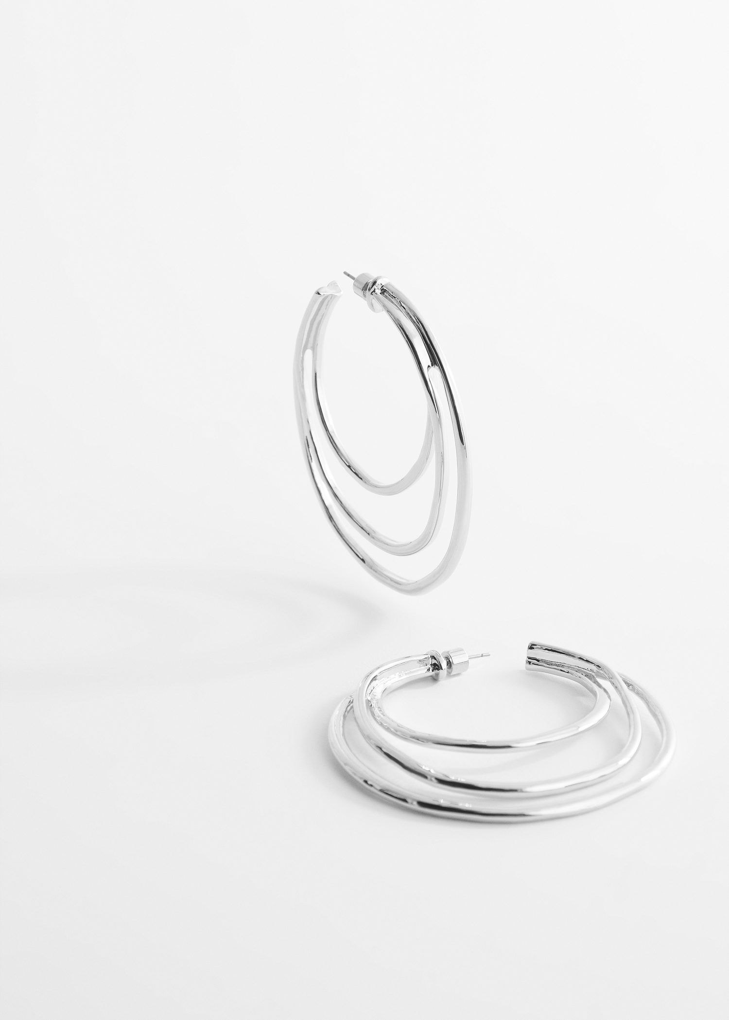 Mango Three Hoop Earrings