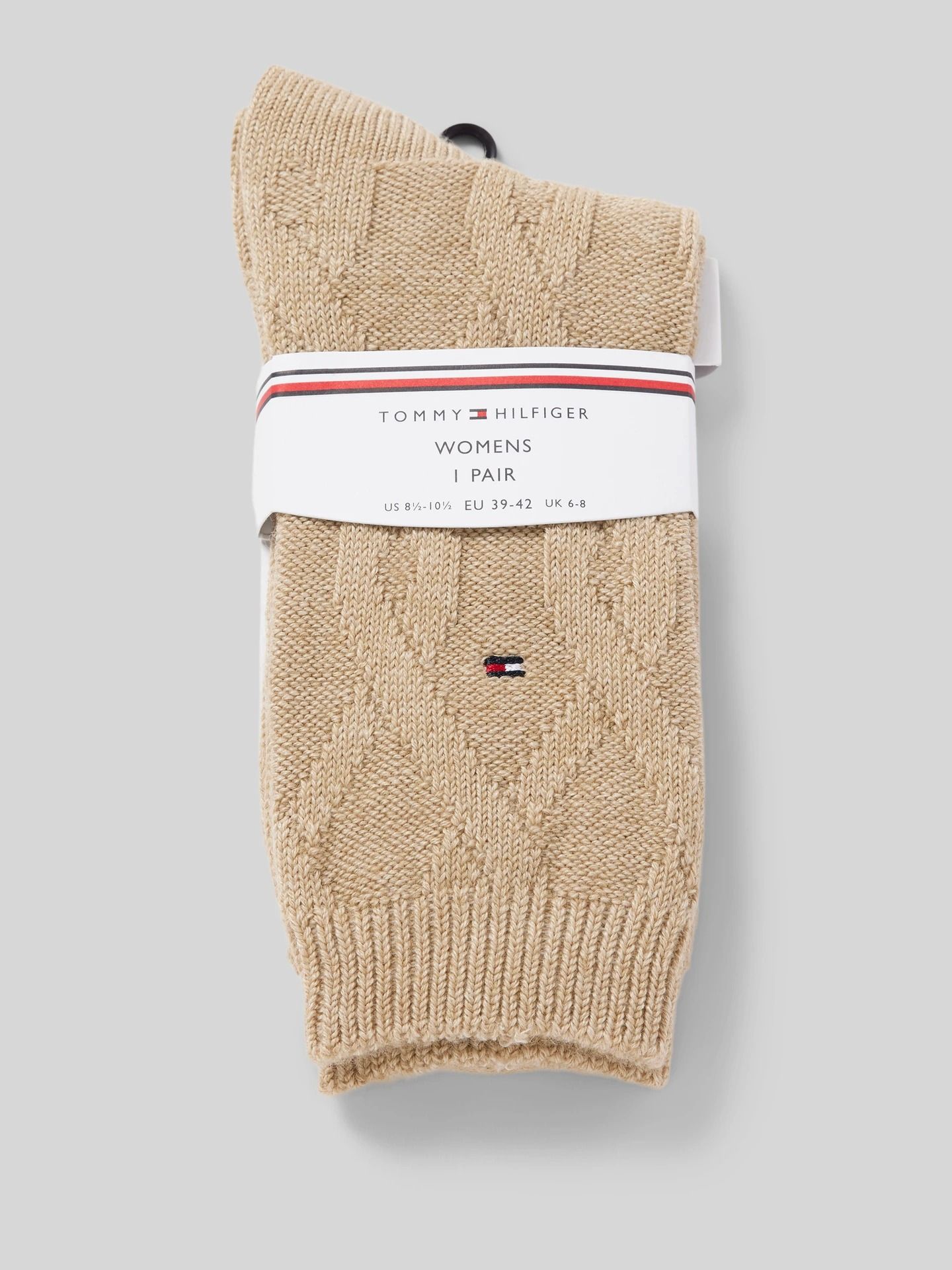 Tommy Hilfiger Cable Wool 1 Pair Socks