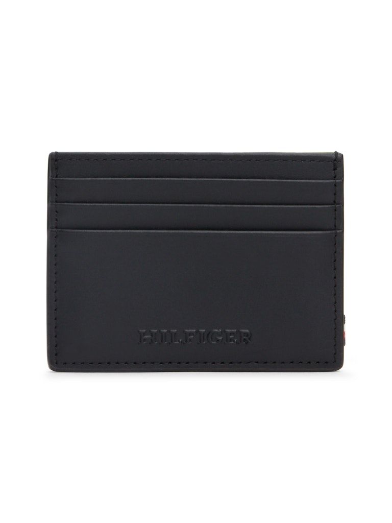 Tommy Hilfiger Monotype Leather Credit Card Holder