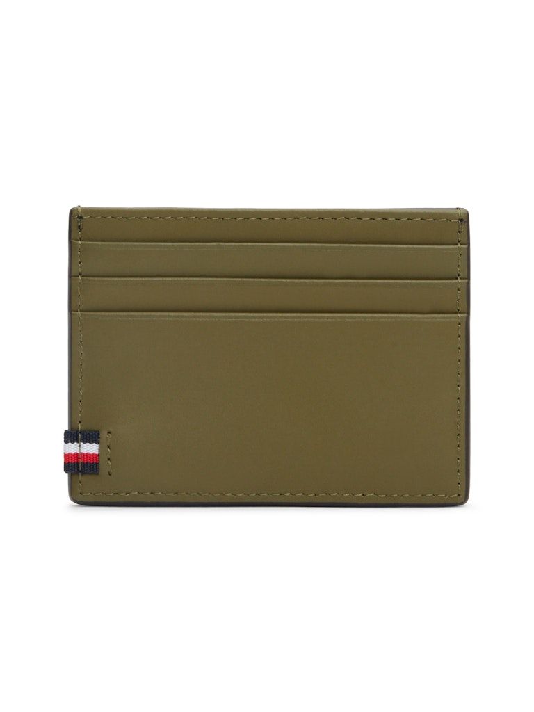 Tommy Hilfiger Monotype Leather Credit Card Holder