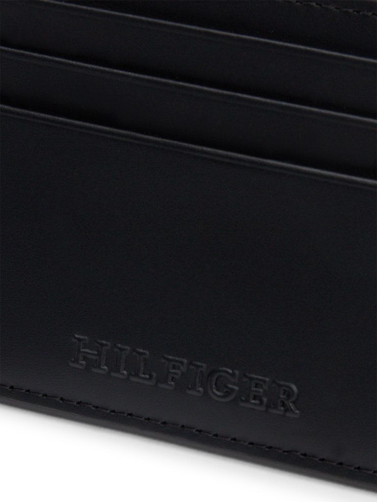 Tommy Hilfiger Monotype Leather Credit Card Holder