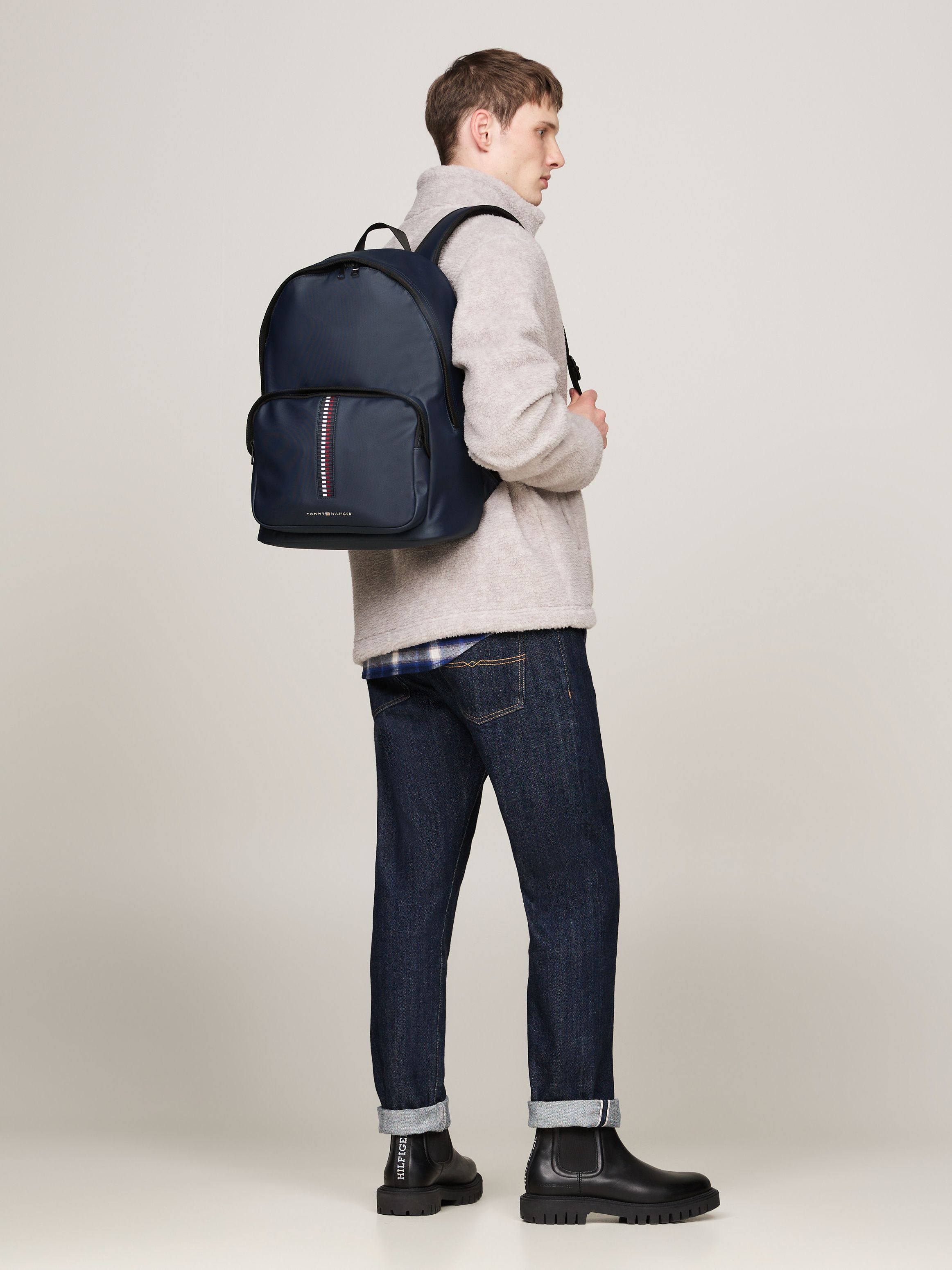 Tommy Hilfiger Corporate Woven Dome Backpack