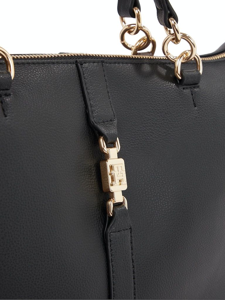 Tommy Hilfiger Monogram Horsebit Satchel