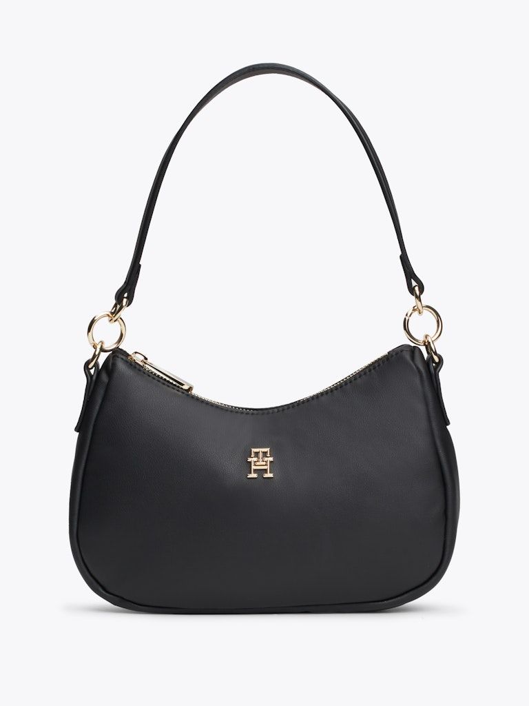 Tommy Hilfiger Monogram Plaque Shoulder Bag