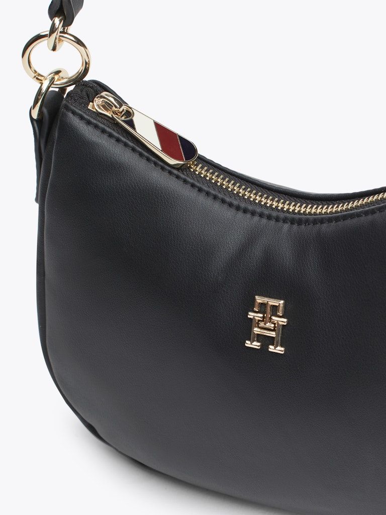 Tommy Hilfiger Monogram Plaque Shoulder Bag