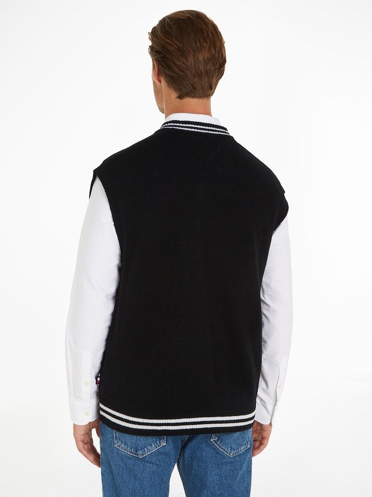 Tommy Jeans Relaxed Varsity Knitted Vest