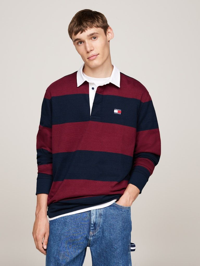 Tommy Jeans Stripe Rugby Shirt