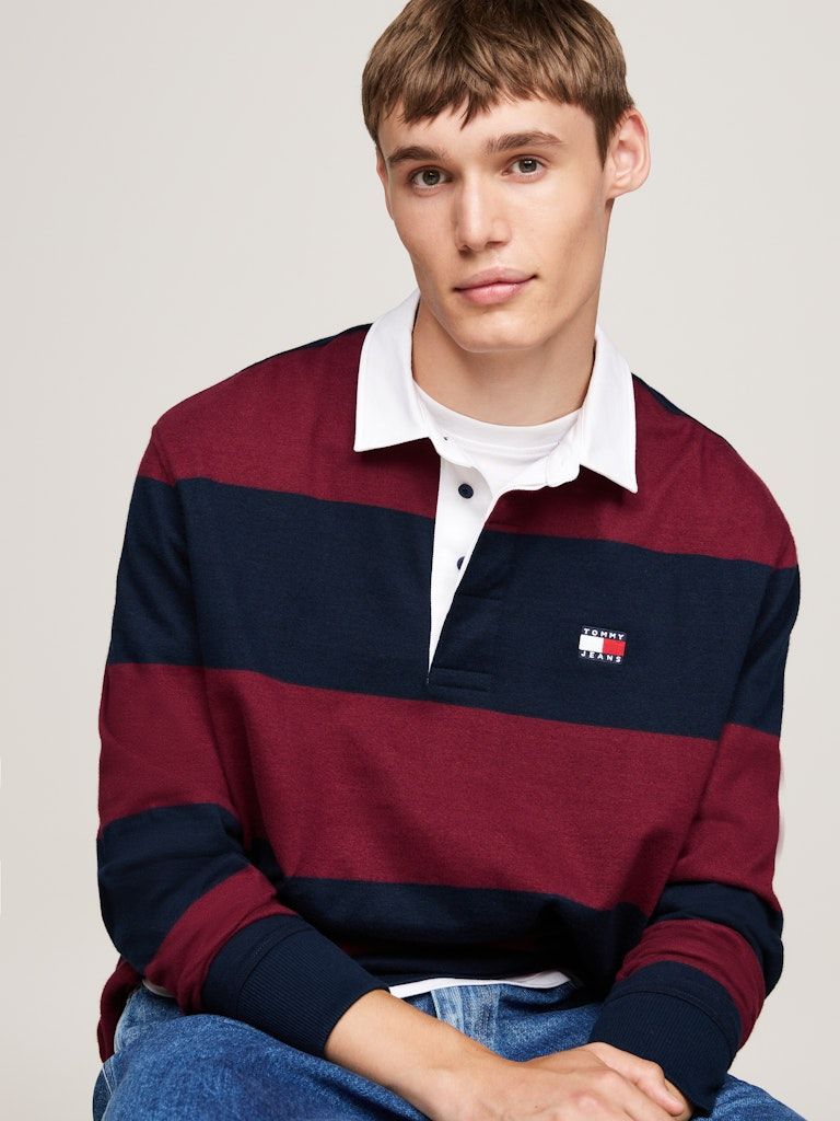 Tommy Jeans Stripe Rugby Shirt