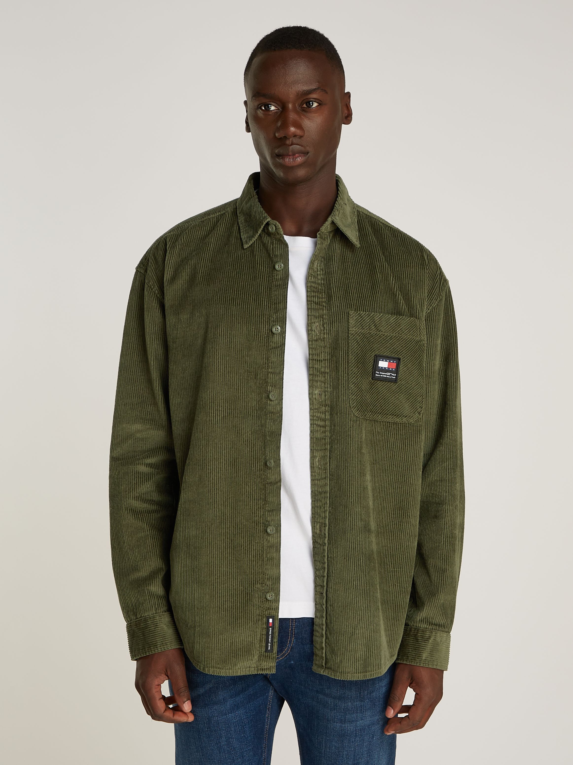 Tommy Jeans Corduroy Relaxed Fit Shirt