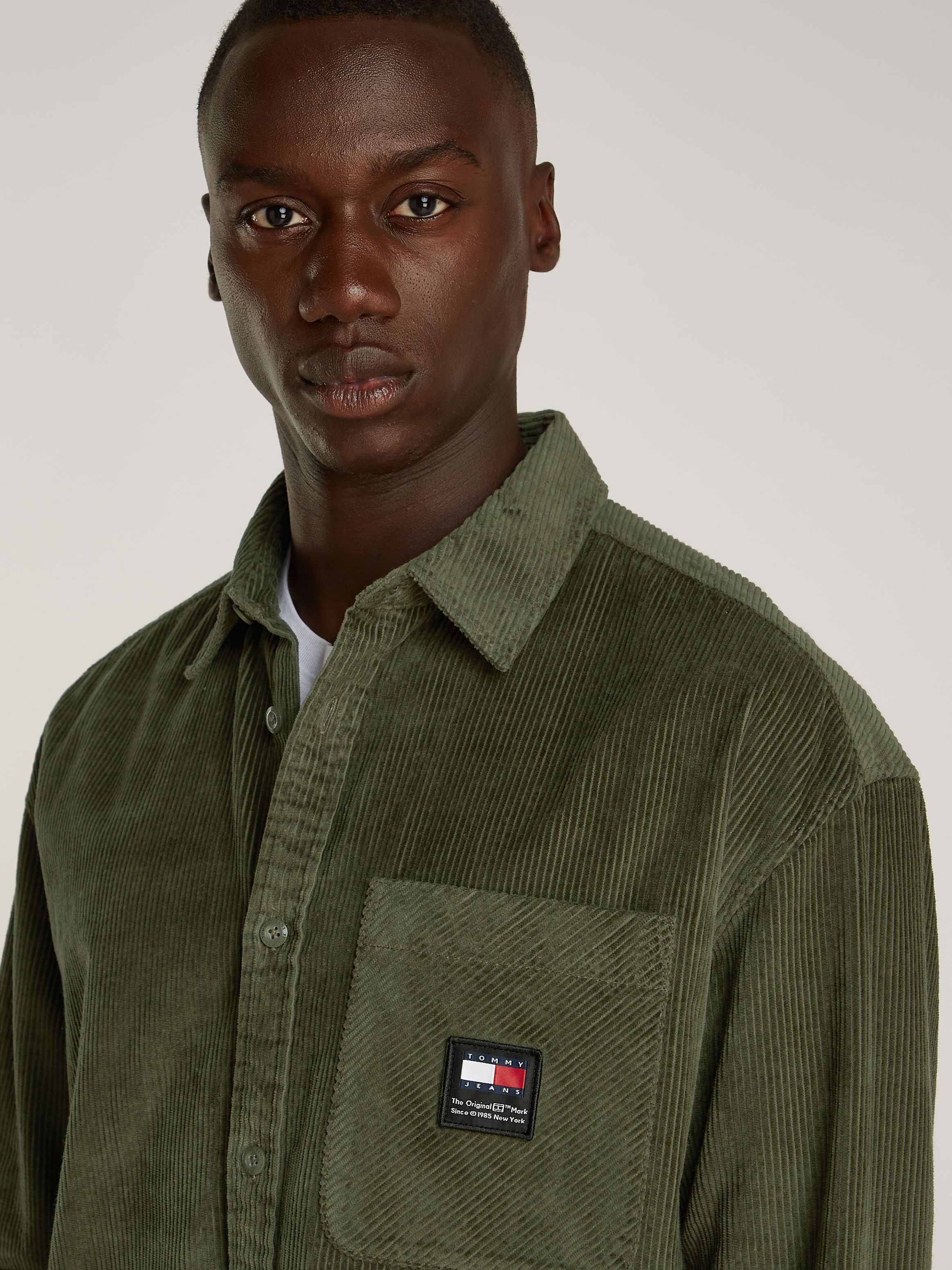 Tommy Jeans Corduroy Relaxed Fit Shirt