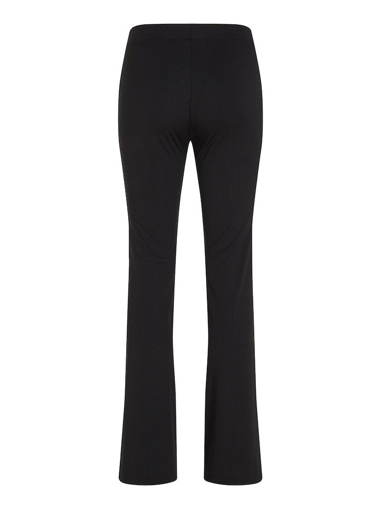 Tommy Jeans Flared Rib-Knit Leggings