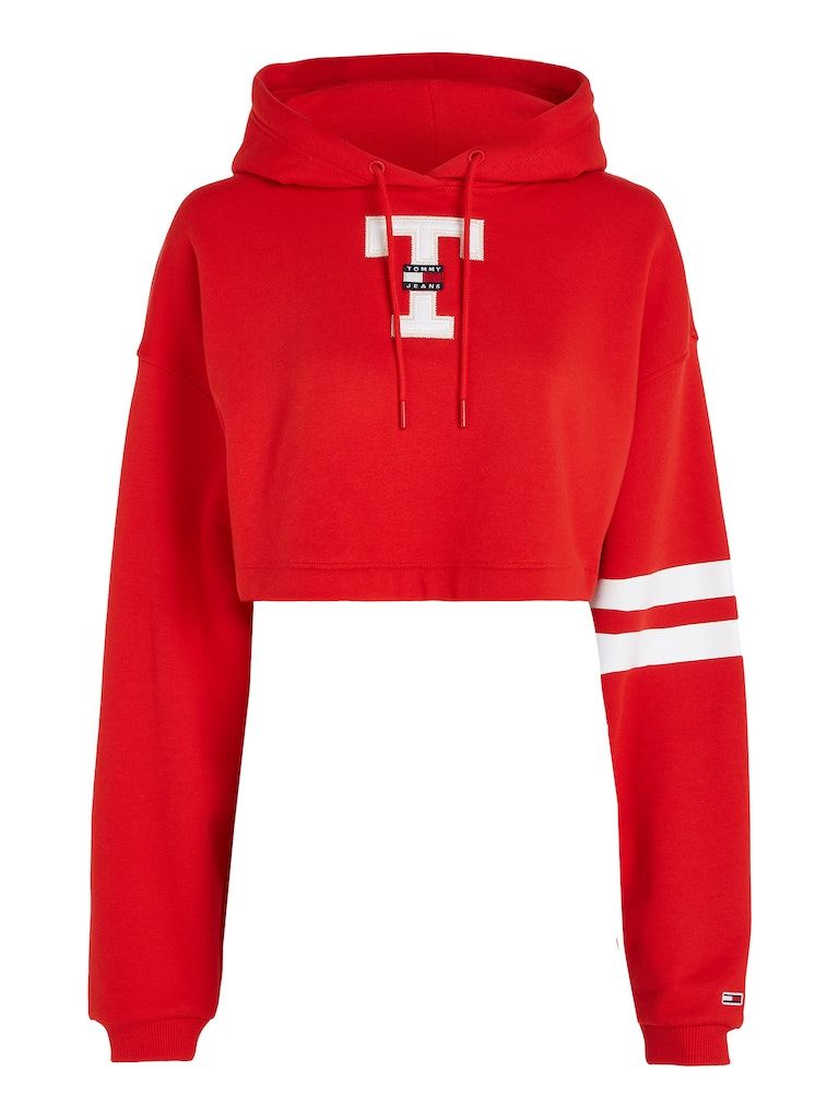 Tommy Jeans Letterlman Cropped Hoodie