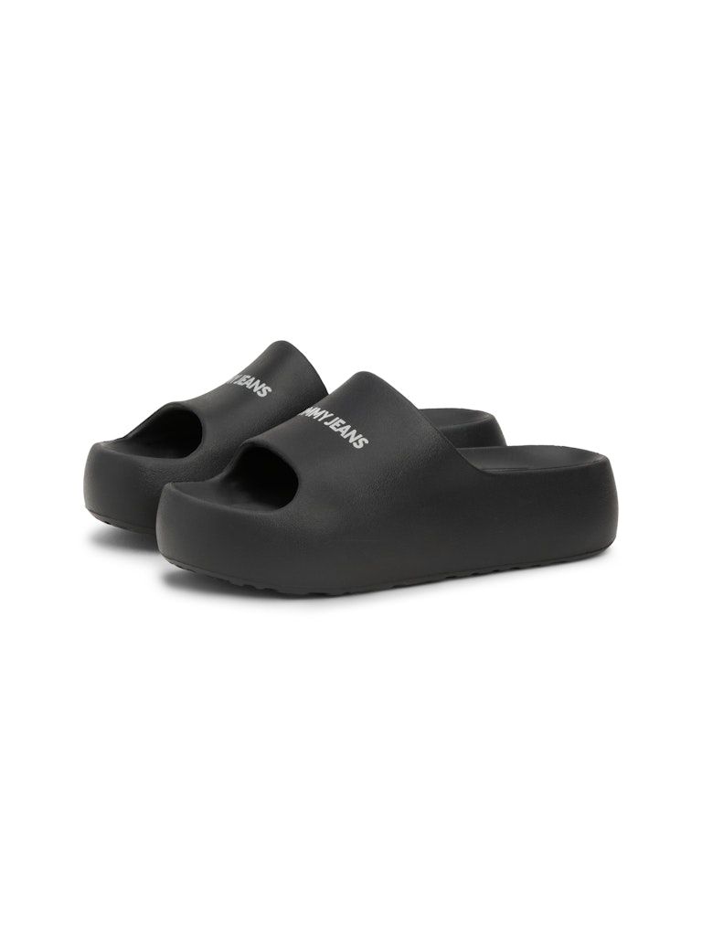 Tommy Jeans Logo Chunky Platform Slides