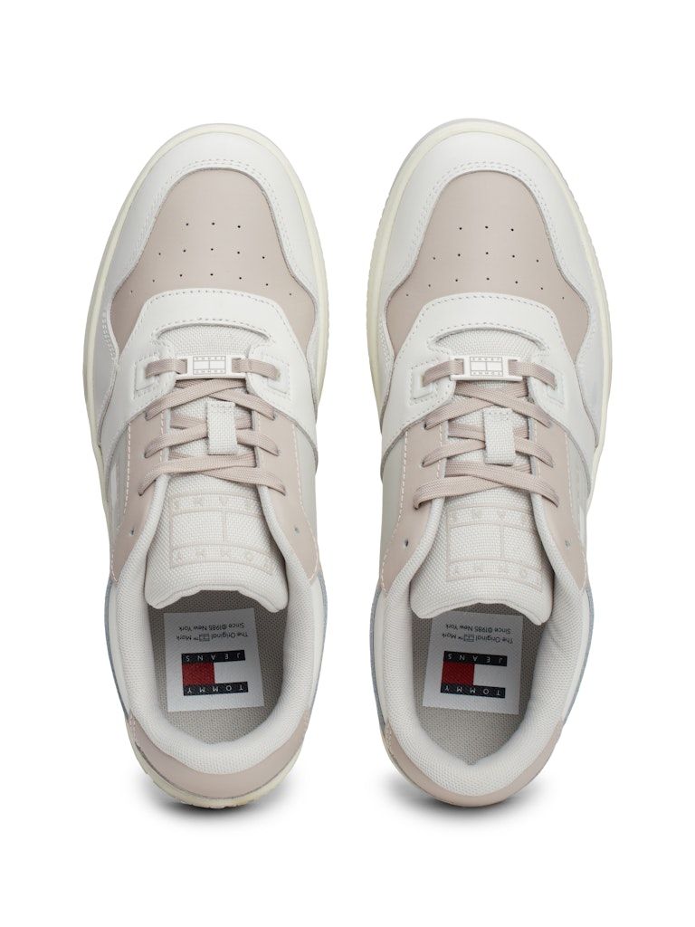 Tommy Jeans Leather Basketball Shoes