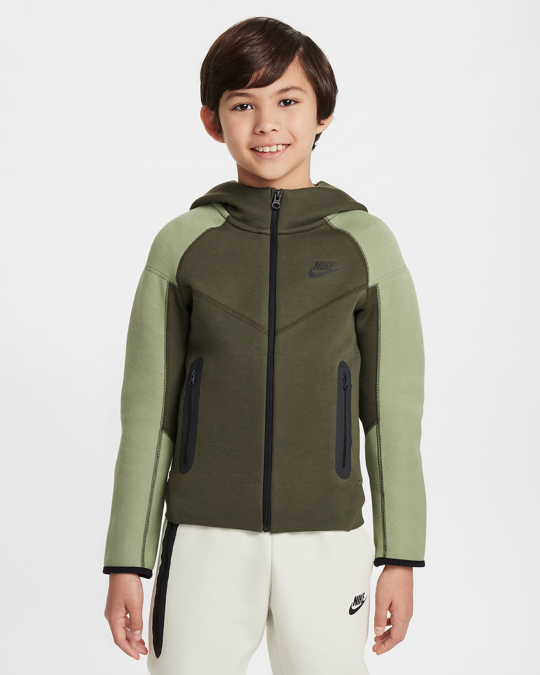 Nike Sportwear Tech Fleece Older Kids Full Zip Hoodie