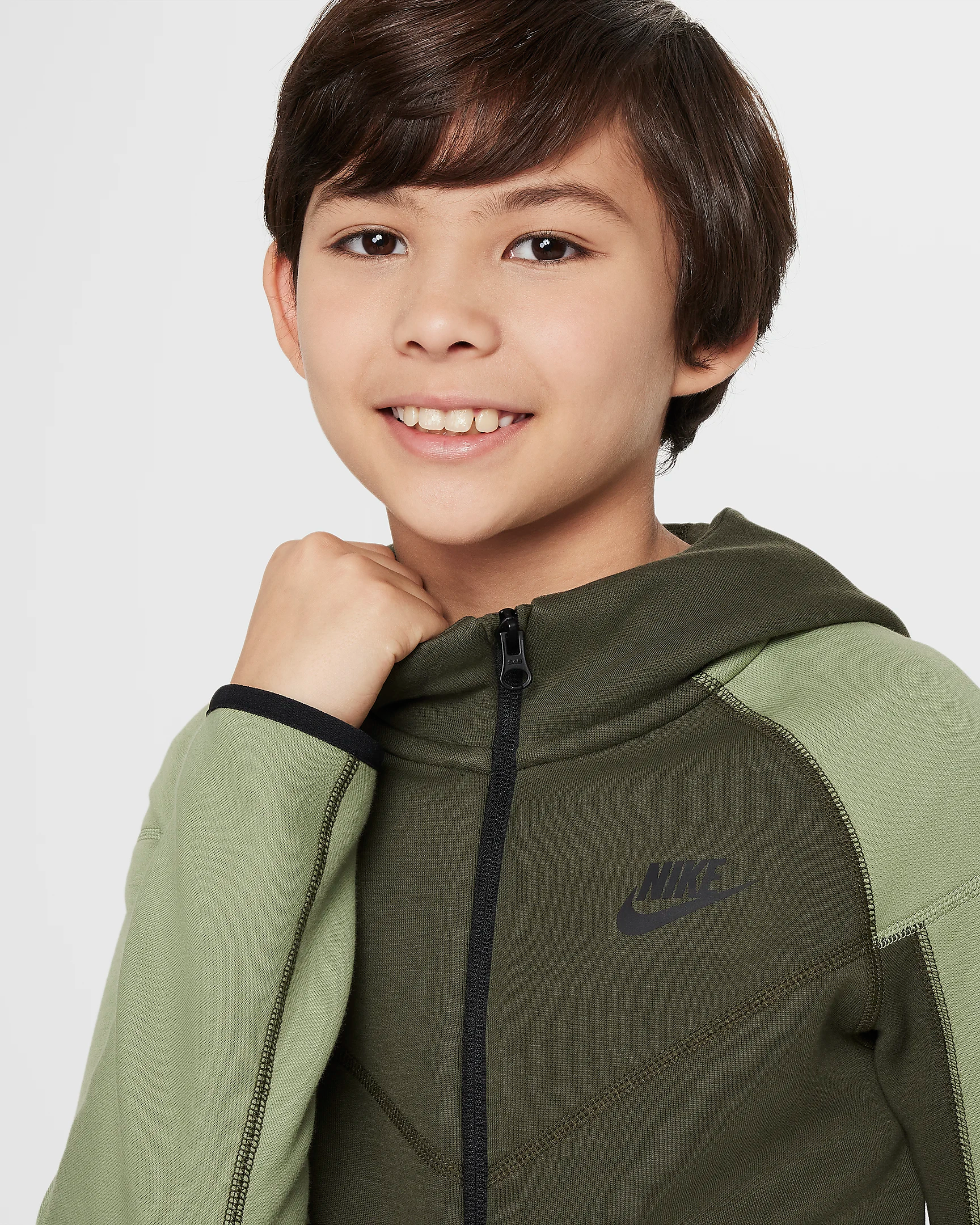 Nike Sportwear Tech Fleece Older Kids Full Zip Hoodie