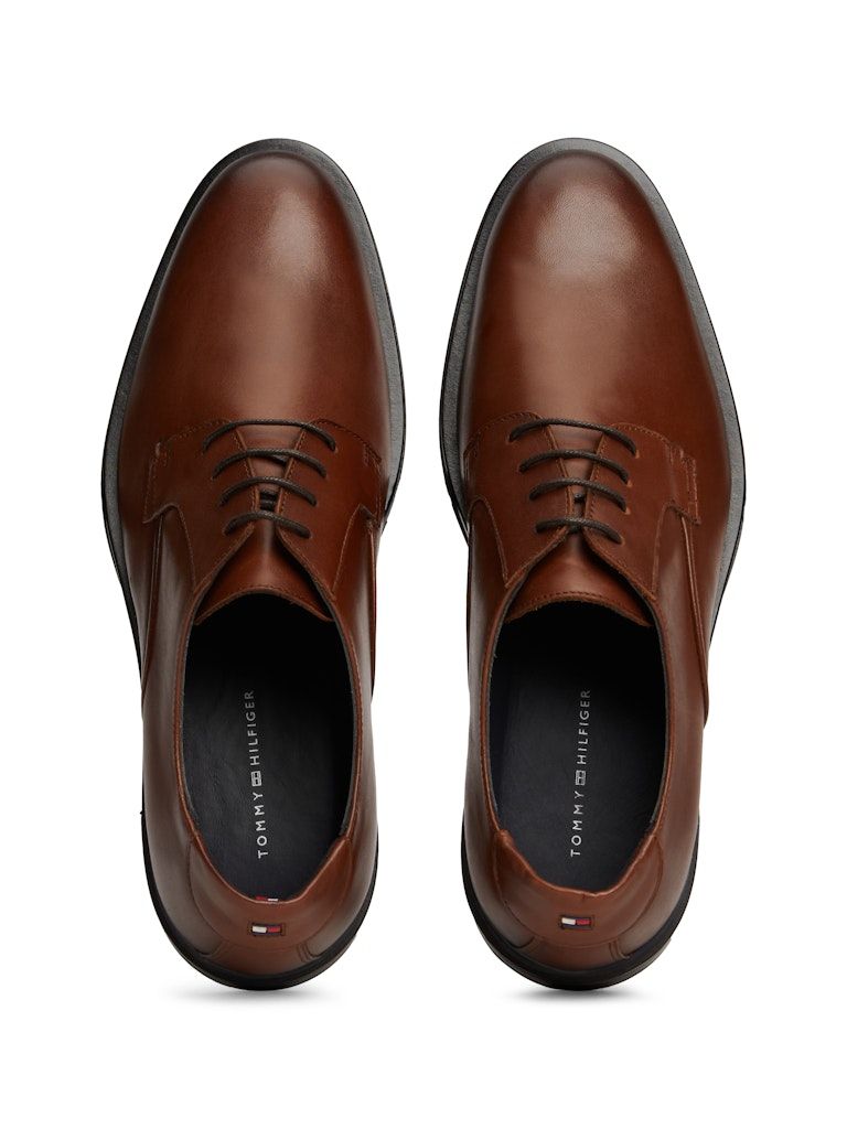 Tommy Hilfiger Leather Lace Up Derby Shoes