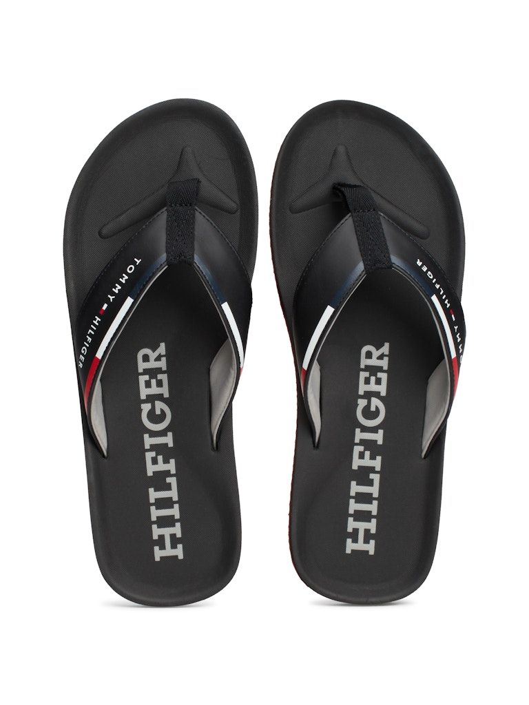 Tommy Hilfiger Logo Strap Flip Flops