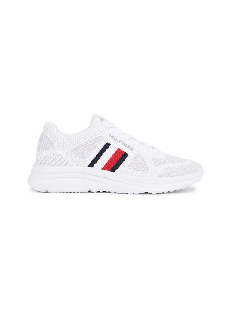 Tommy Hilfiger Modern Knit Mid Top Runner Trainers