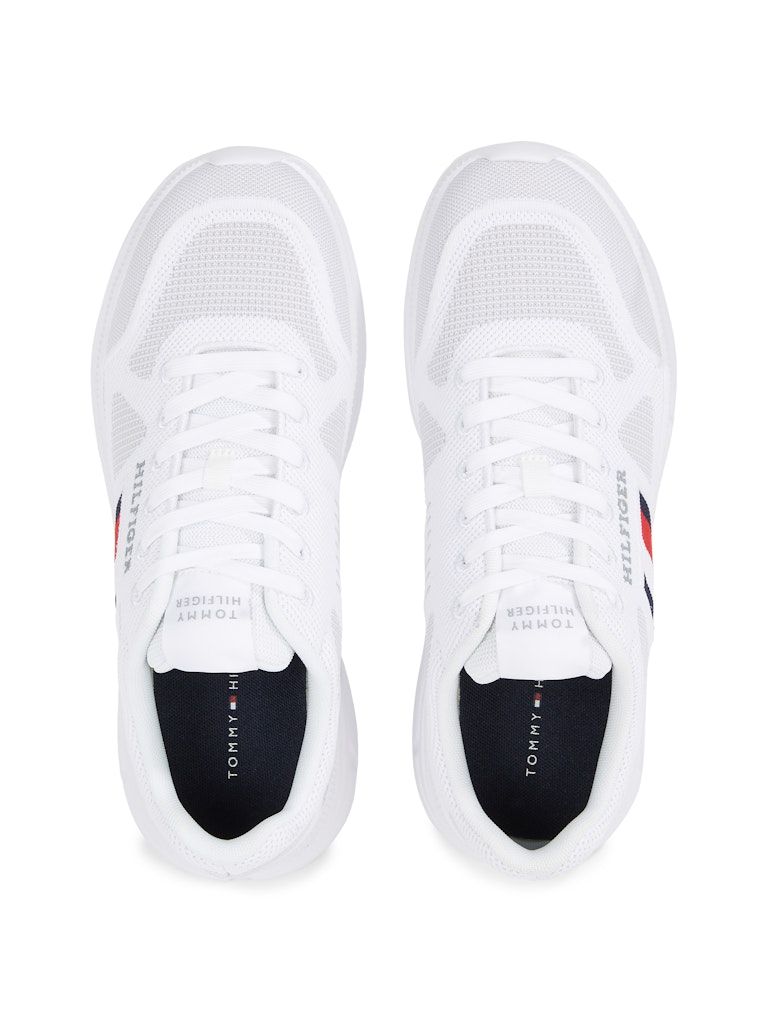 Tommy Hilfiger Modern Knit Mid Top Runner Trainers