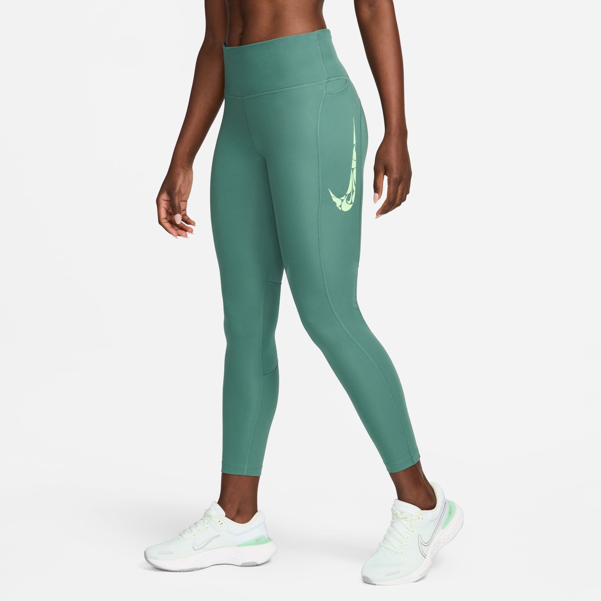 Nike Fast Women's Mid-Rise 7/8 Running Leggings with Pockets