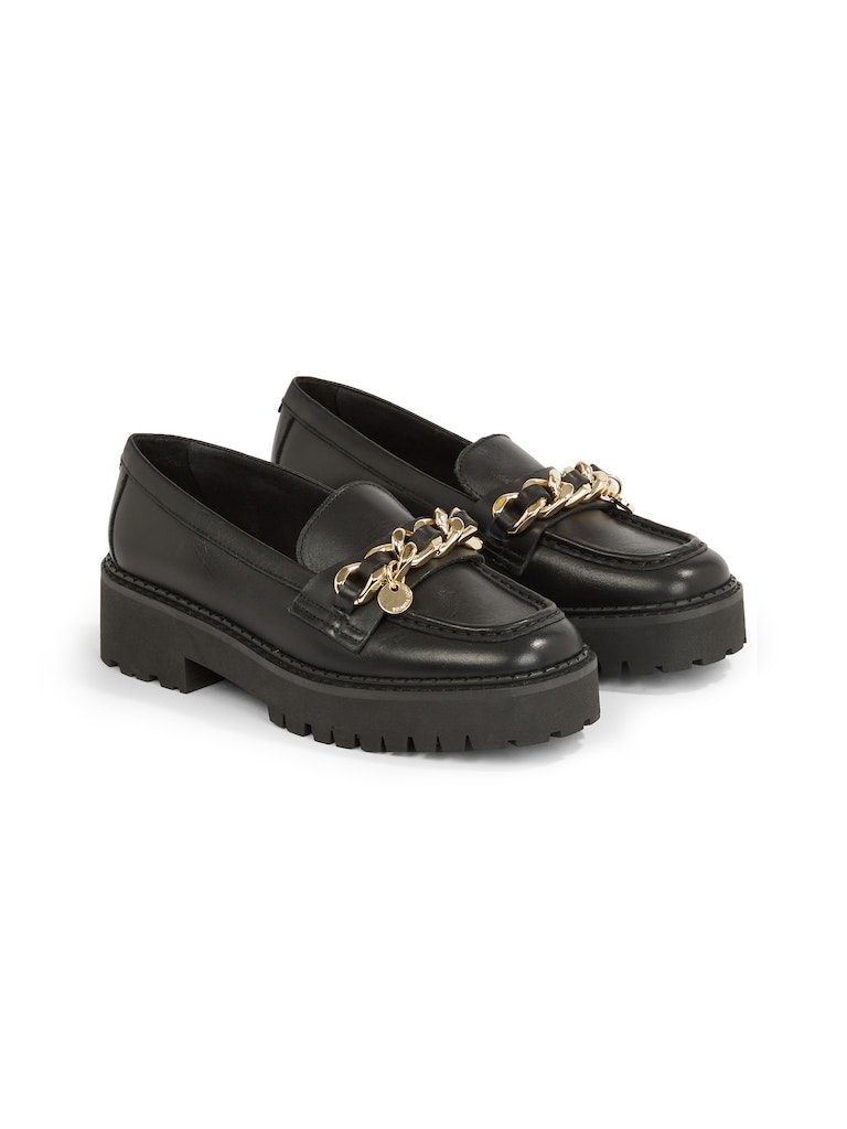 Tommy Hilfiger Chunky Chain Loafers