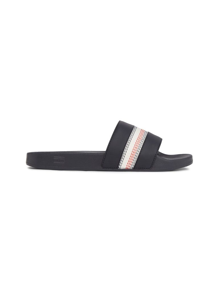 Tommy Hilfiger Global Stripe Stitched Flip Flops