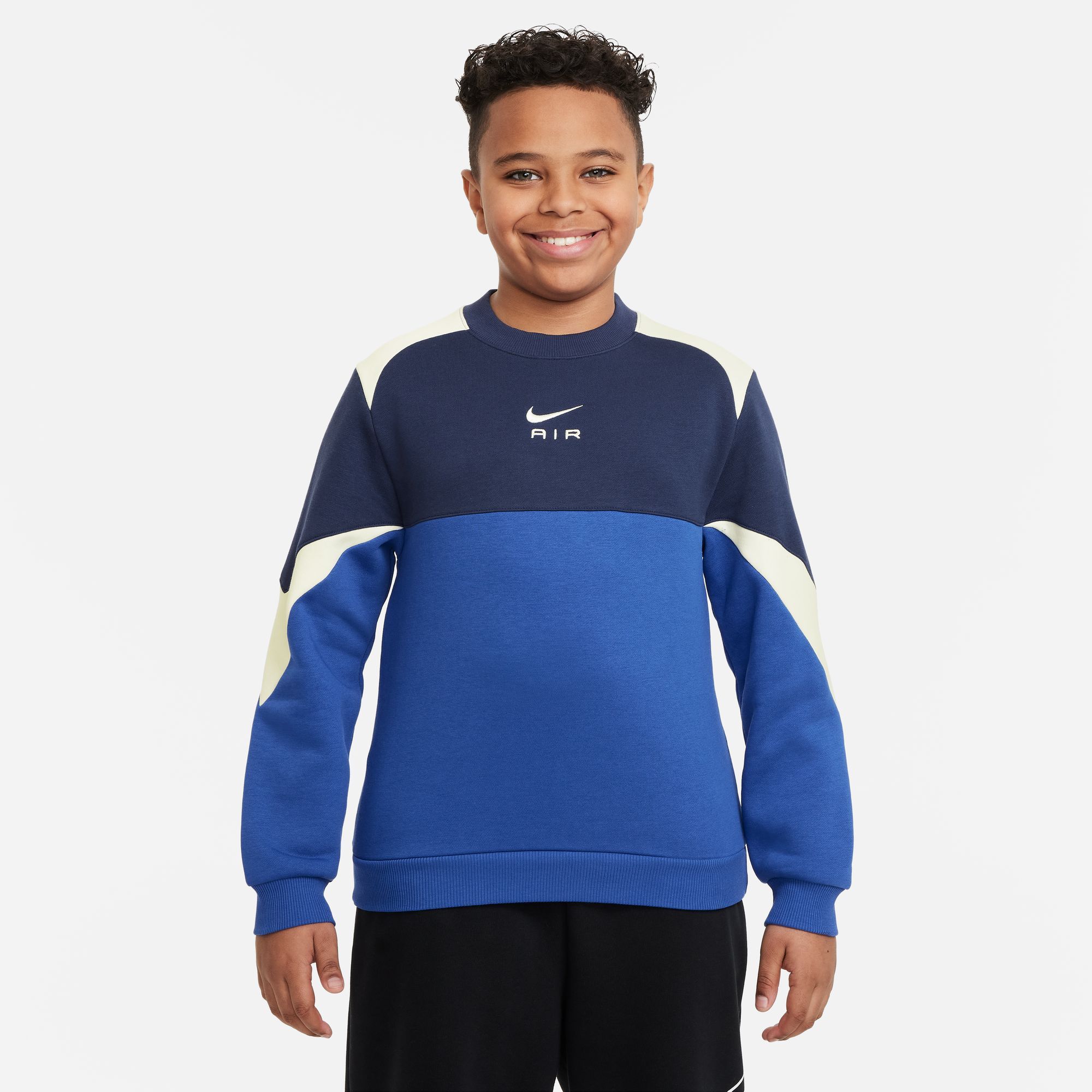 Nike Air Big Kids' Crew-Neck Sweatshirt