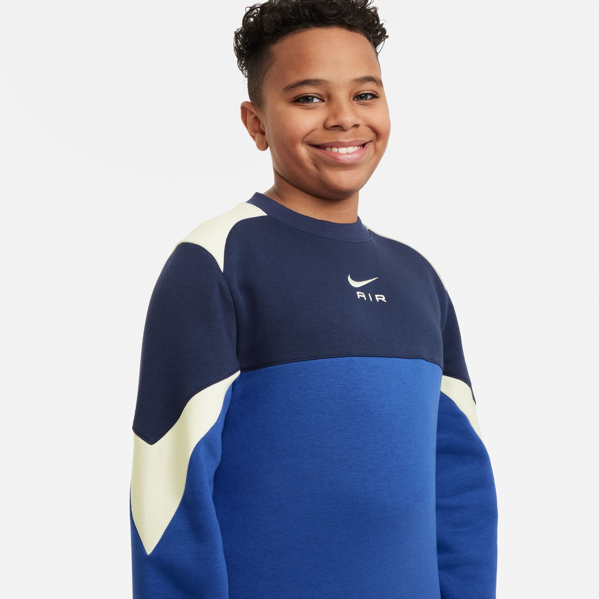 Nike Air Big Kids' Crew-Neck Sweatshirt