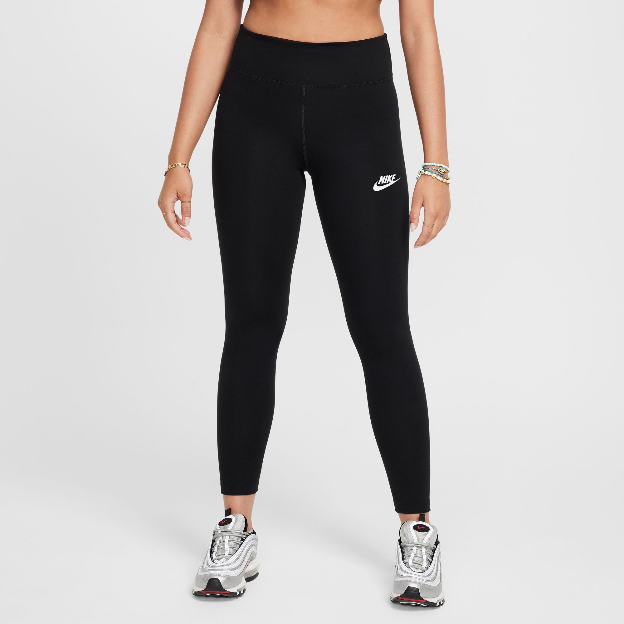 Nike Sportswear Classic Girls' High-Waisted Leggings