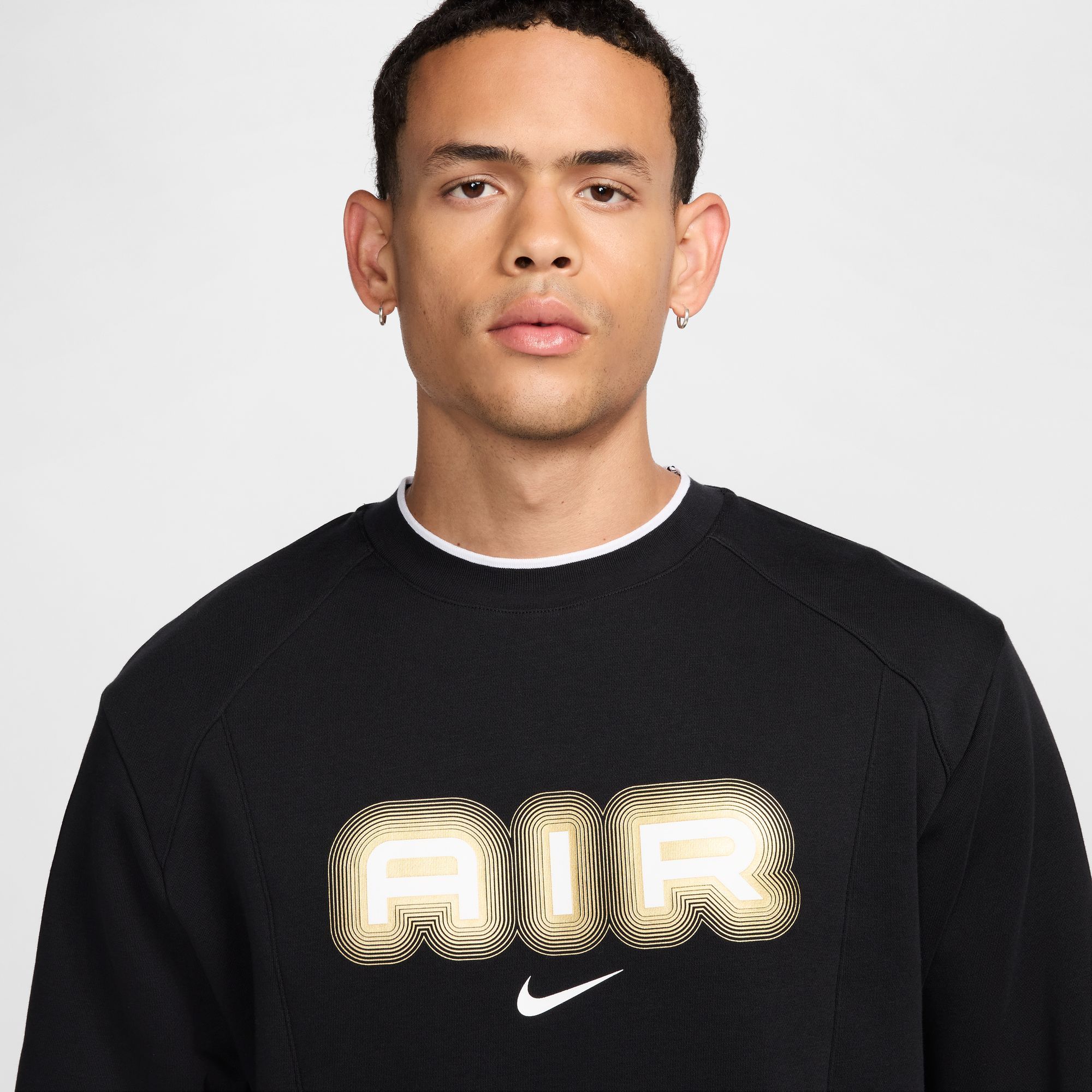 Nike Air Men's Fleece Crew-Neck Sweatshirt