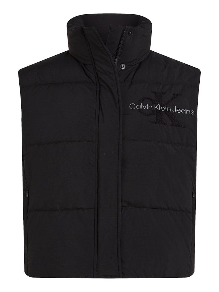 Calvin Klein Jeans Chenille Logo Puffer Gilet